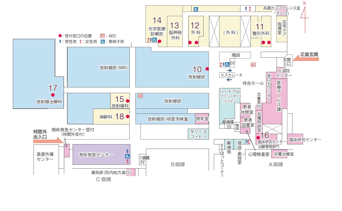 病棟案内図map1F_202505