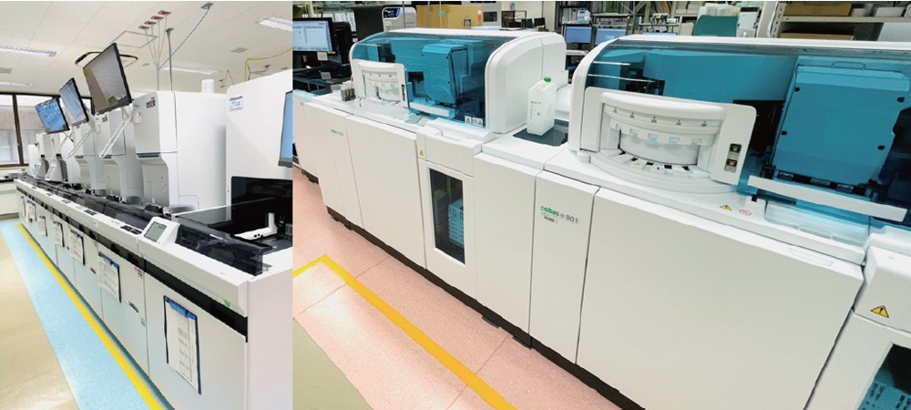 新たに導入された検査機器