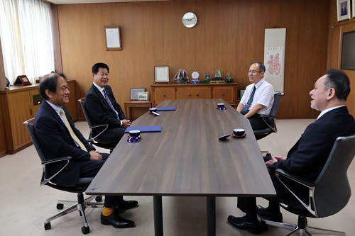 感謝状贈呈式の様子