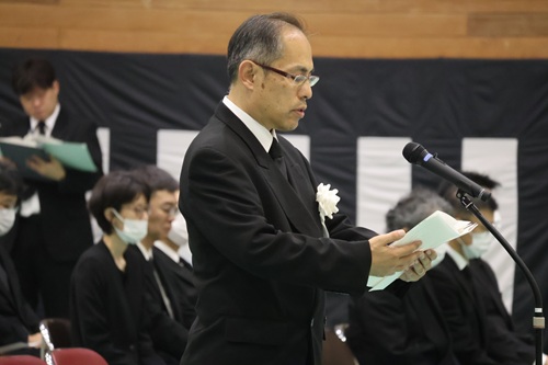 竹谷医学部長挨拶