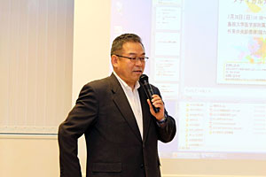 開会の挨拶：井川病院長