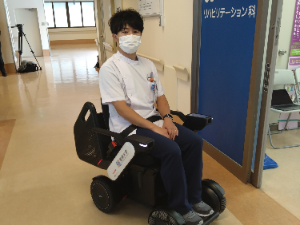 WHILL乗車イメージ WHILL乗車イメージ