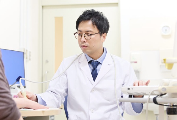 エコーの様子