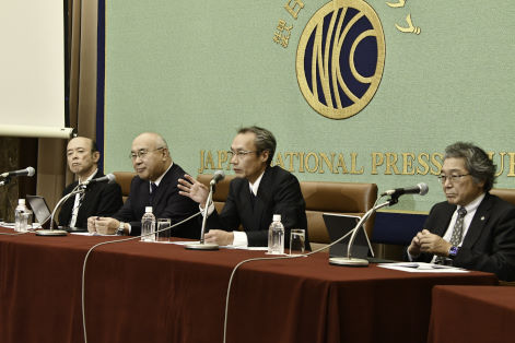 日本記者クラブ会見