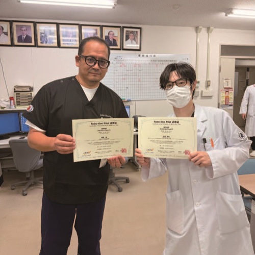 松原講師と谷浦助教