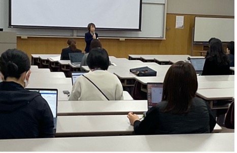 原副研究科長からの激励